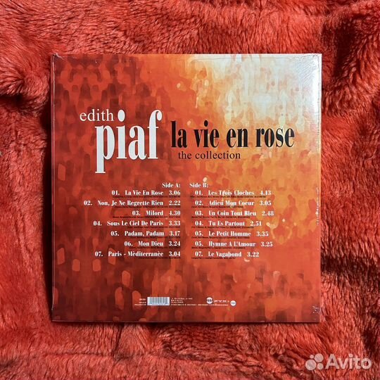 Винил Edith Piaf «La Vie En Rose: The Collection»