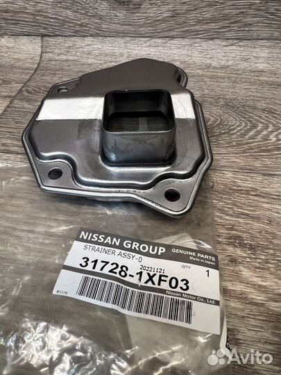 Фильтр масляный АКПП Nissan, 317281XF03