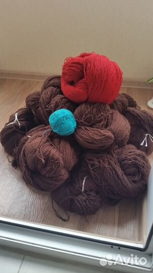 Пряжа советских времен 5,3 кг