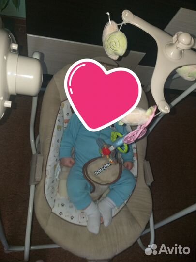 Детские электрокачели, шезлонг, стульчик