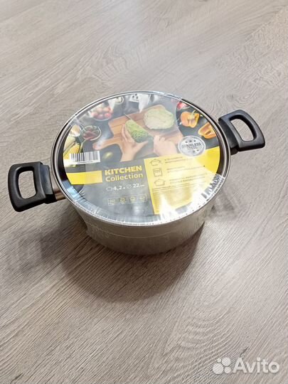 Кастрюля Kitchen 4,2л