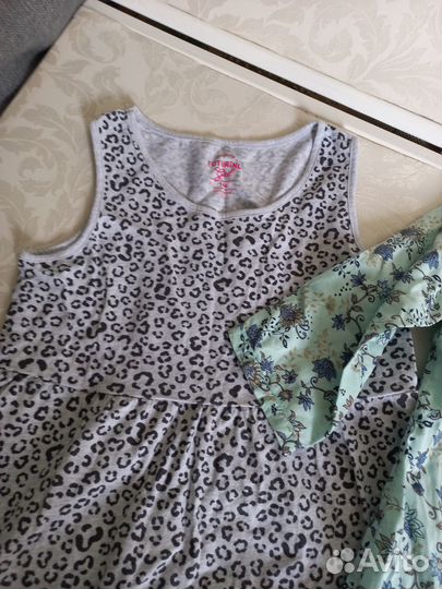 Вещи пакетом для девочки 128-140