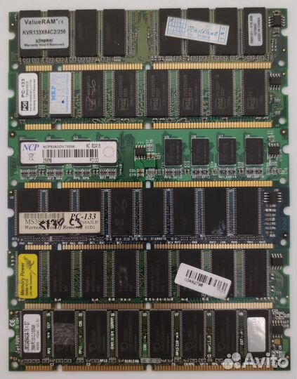 Dimm sdram PC133 256mb для пк