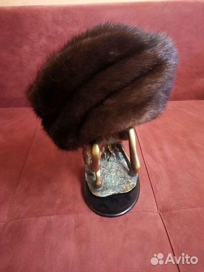 Шапка из меха норки