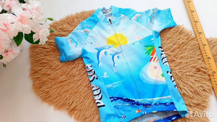 Велоджерси рашгард пляжный детский