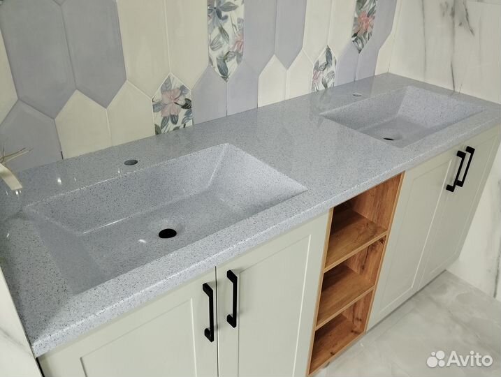 Столешница с раковиной тумба под мойку в ванну