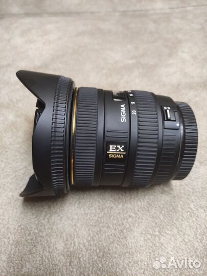 Объектив Sigma 10-20mm 1:4.5-5.6 EX DC HSM