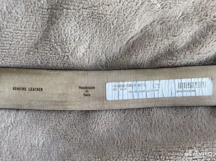 Мужской кожаный ремень италия