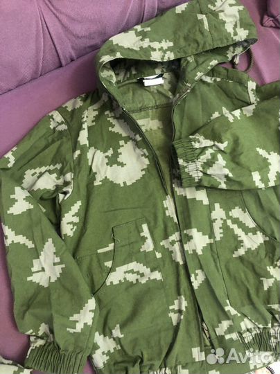 Камуфляжный костюм детский 134 рост