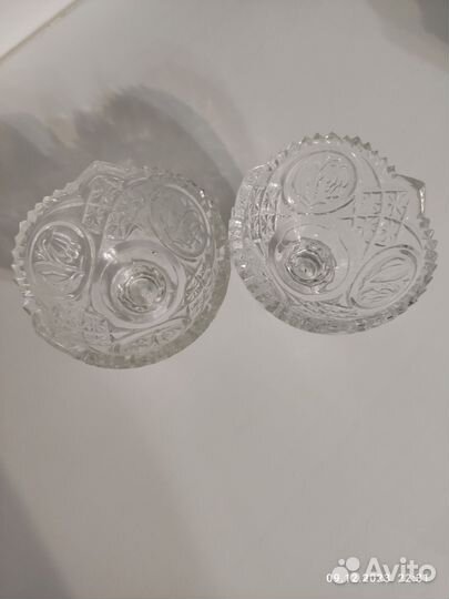 Хрустальная ваза (салатница) СССР