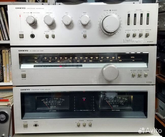 Onkyo 2-х блочный усилитель и тюнер M-9900 T-7700