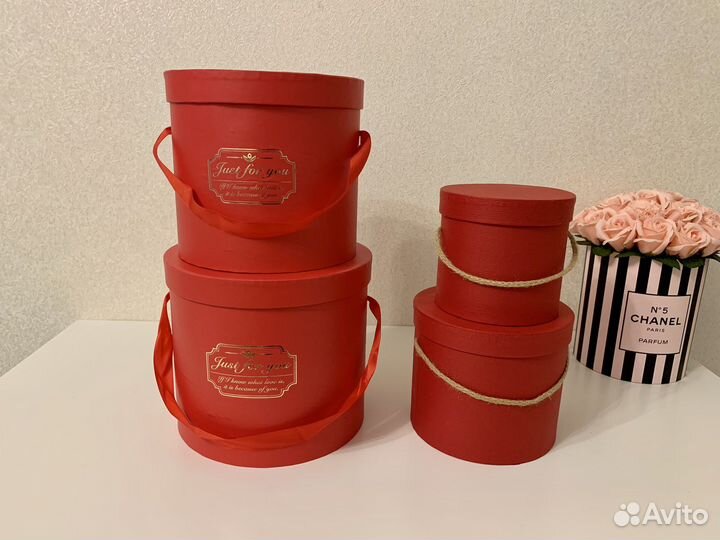 Шляпные коробки для цветов