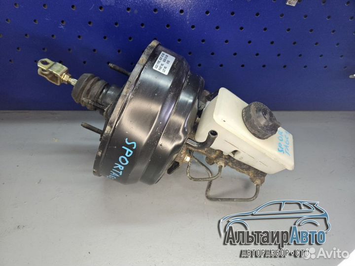 Вакуумный усилитель в сборе с гтц Kia Sportage 1