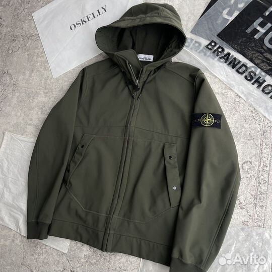 Stone island soft shell куртка оригинал