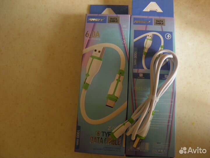 Кабель для зарядки iPhone планшет и т д 6А