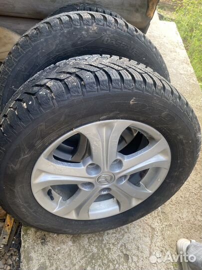 Зимняя резина r15 195 65 на литых дисках