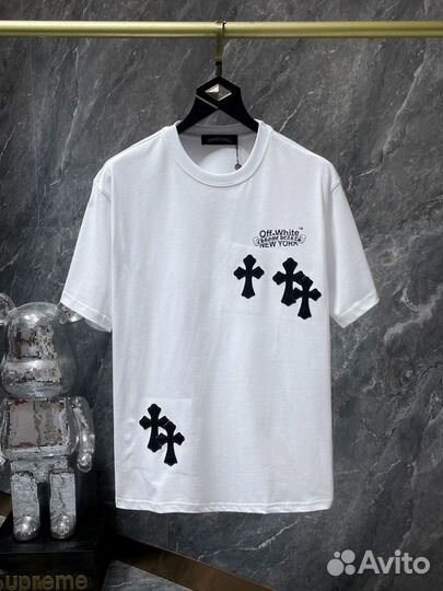 Футболка Chrome Hearts x Off-White 2 расцветки