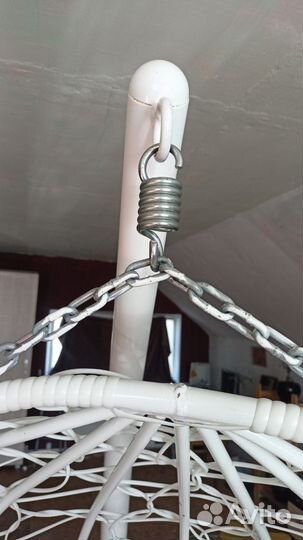 Садовая качель двухместная