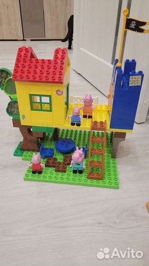 Lego duplo, unico свинка пеппа дом на дереве
