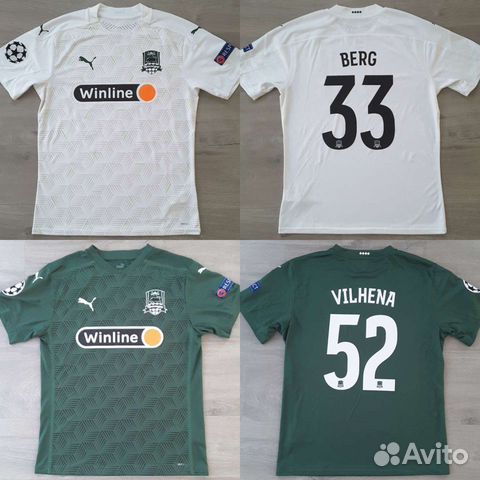 Игровая майка фк Краснодар Лига Чемпионов 20/21