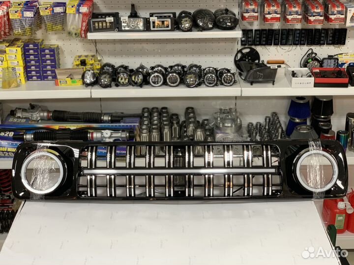 Решетка Niva urban под g-класс Led