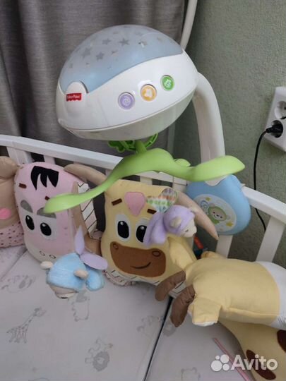 Детская кроватка трансформер круглая