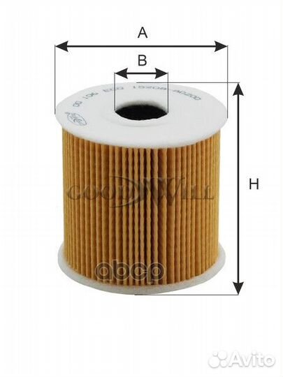 Фильтр масляный nissan almera/primera/X-trail O