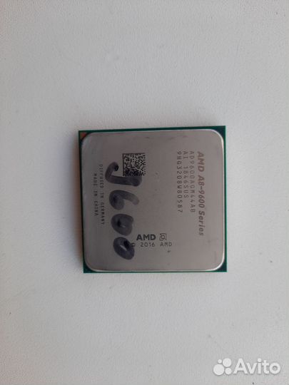 Процессор AMD A8-9600