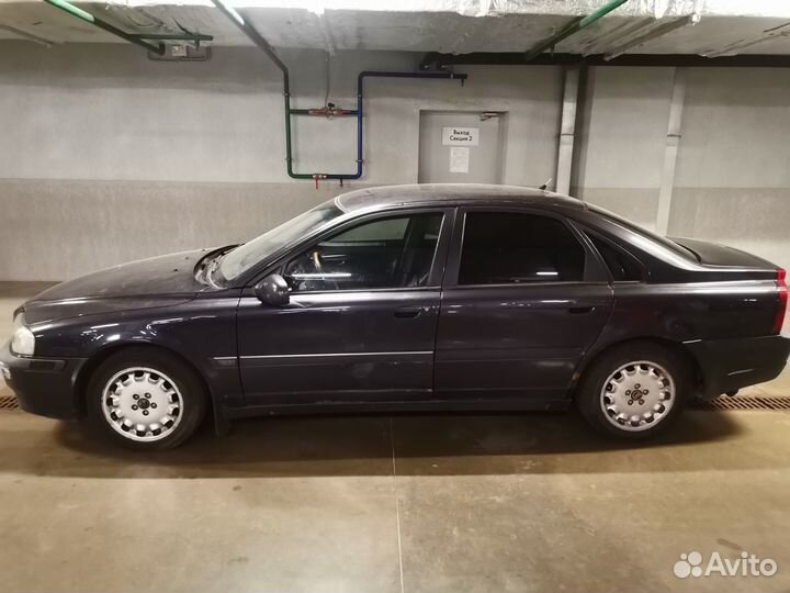 Volvo S80 2.4 AT, 1999, 228 689 км