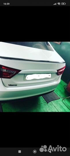 Лип спойлер vesta