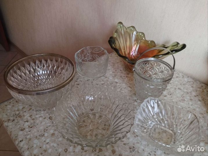 Салатницы, вазы, конфетницы