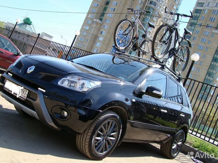 Защита переднего бампера Renault Koleos