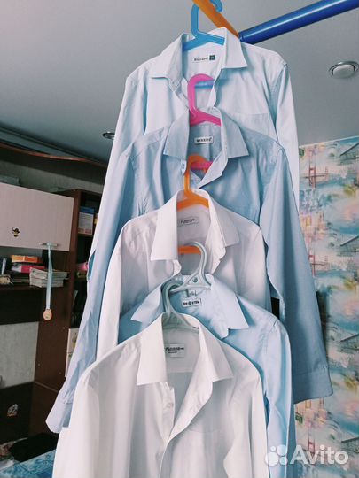 Рубашка школьная 140-146 для мальчика