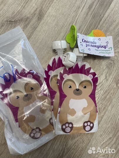 Многоразовые паучи новые