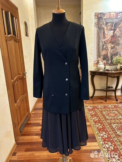 Пиджак Serginetti 42 шерсть