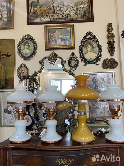 Настольная лампа ретро