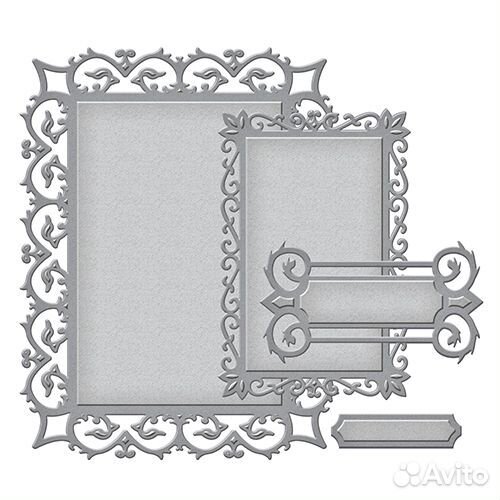 Набор ножей Spellbinders Nestabilities Card Creat