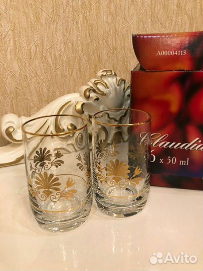 Фужеры богемия