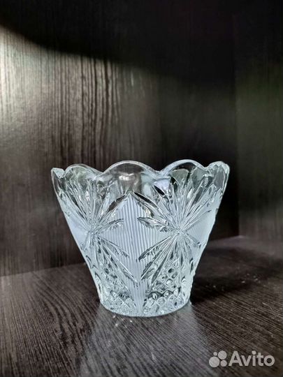 Хрустальная конфетница СССР