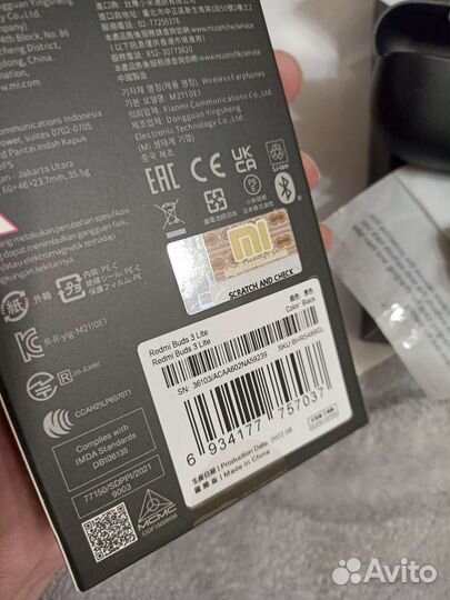 Наушники Redmi Buts lite 3 (Оригинал)