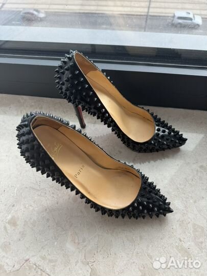 Туфли с шипами 38 в стиле Louboutin