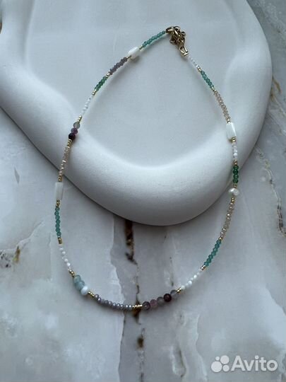 Чокер из натуральных камней