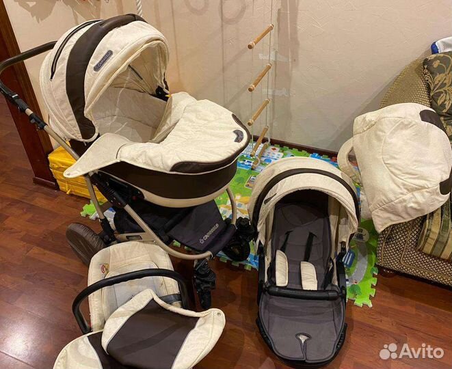 Коляска camarelo 3 в 1