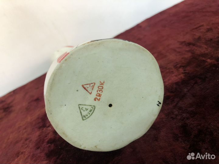 Статуэтка Девушка с косой Гжель