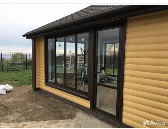 Окна пластиковые/ал. под ключ