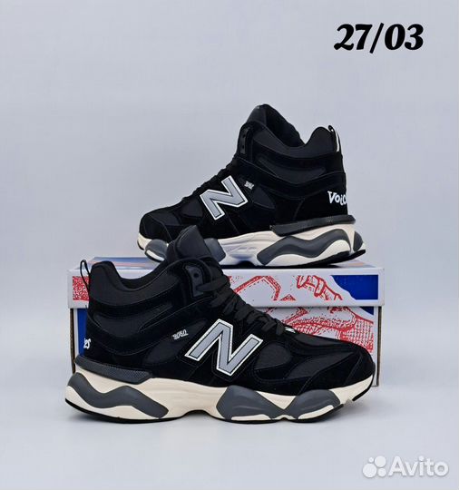 New balance 9060 с мехом