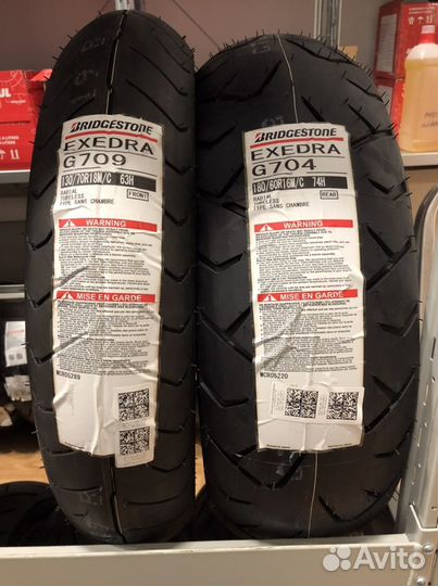 Bridgestone Exedra G704/709 180/60 R16, 130/70 R18