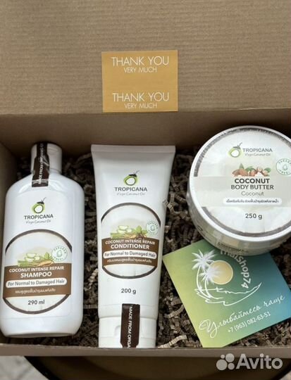 Комплект ухода для тела и волос от Tropicana