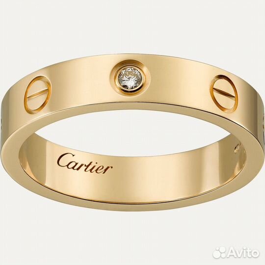 Кольцо cartier love оригинал