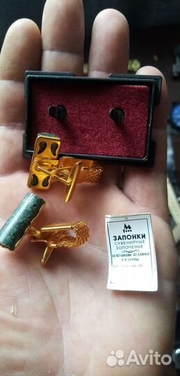 Запонки СССР олимпиада 80